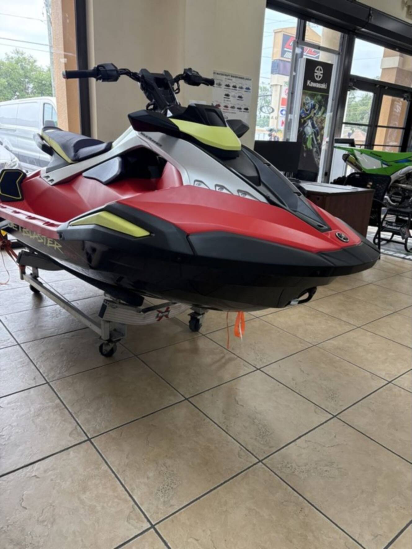 A photo of this 2026 Yamaha Waverunners JetBlaster PRO 3-Up