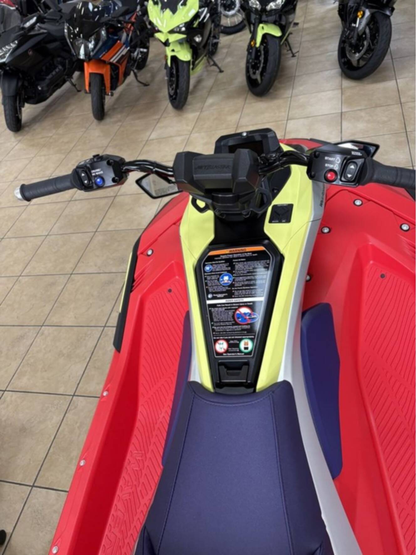 A photo of this 2026 Yamaha Waverunners JetBlaster PRO 3-Up