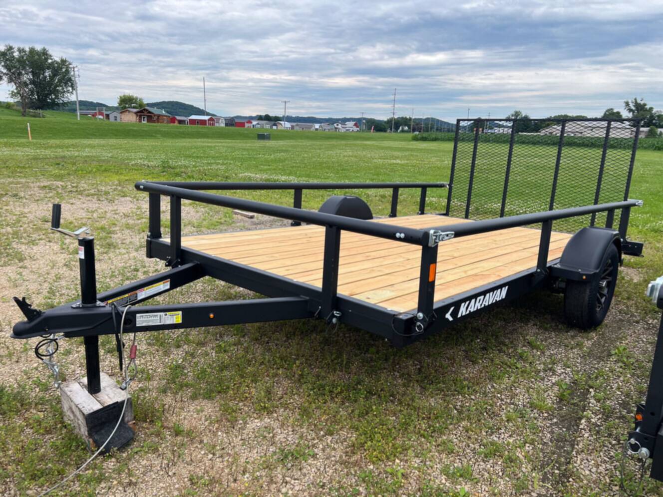 A photo of this 2027 Karavan Utility Light Trailers 6.5 x 13 ft. Steel