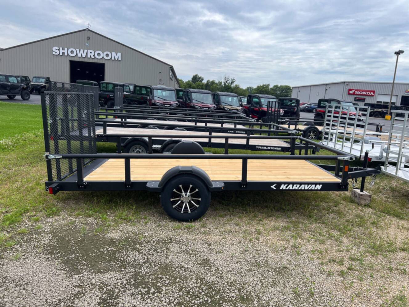 A photo of this 2027 Karavan Utility Light Trailers 6.5 x 13 ft. Steel