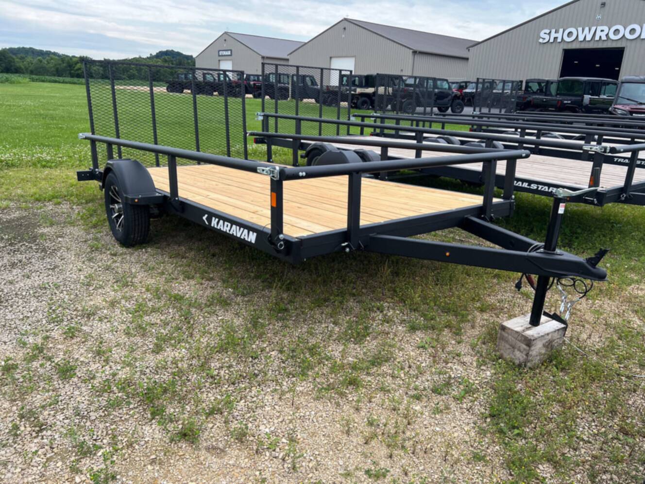 A photo of this 2027 Karavan Utility Light Trailers 6.5 x 13 ft. Steel