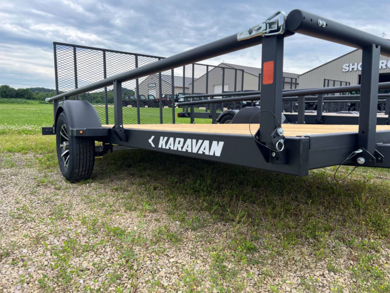 A photo of this 2027 Karavan Utility Light Trailers 6.5 x 13 ft. Steel