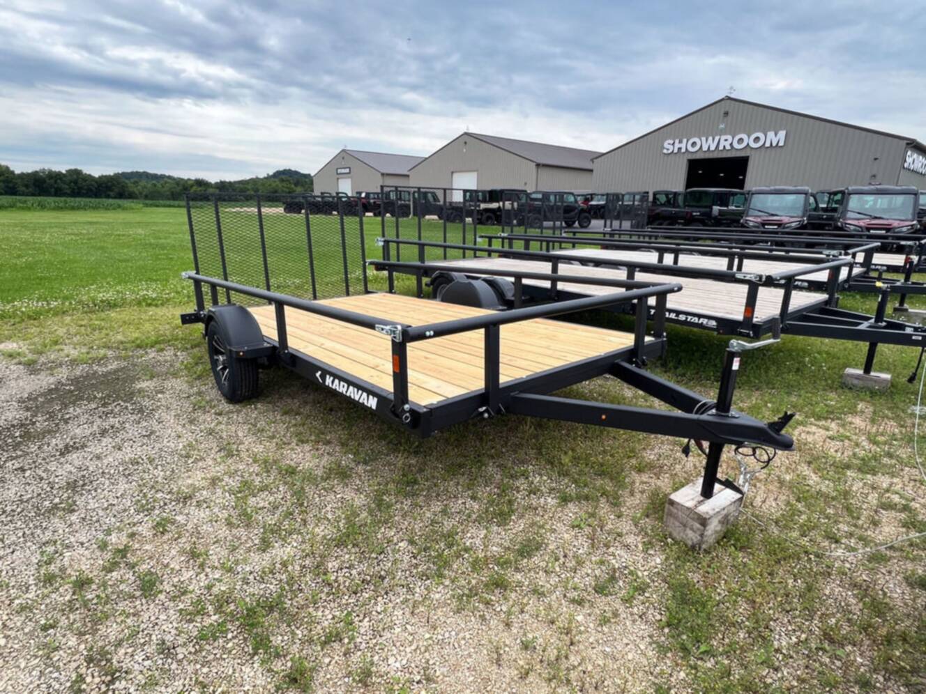 A photo of this 2027 Karavan Utility Light Trailers 6.5 x 13 ft. Steel