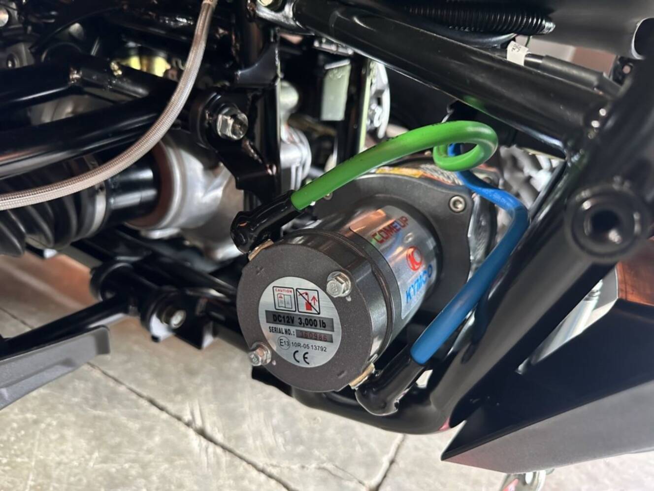 A photo of this 2026 Kymco MXU 550i EPS