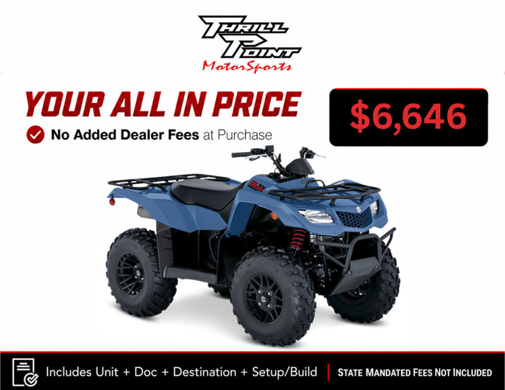2025 Suzuki KingQuad 400ASi SE in medina OH