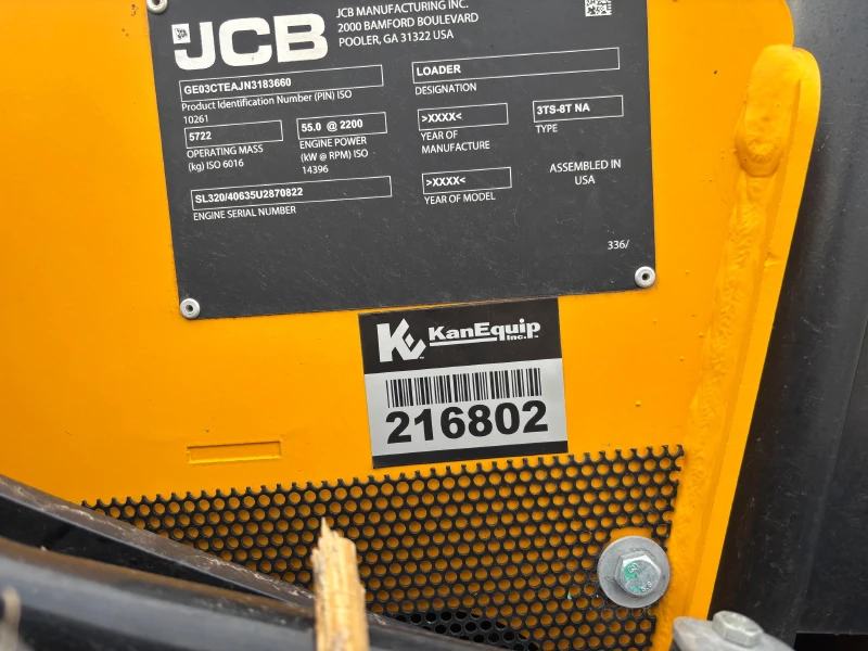 2022 JCB 3TS-8T AG