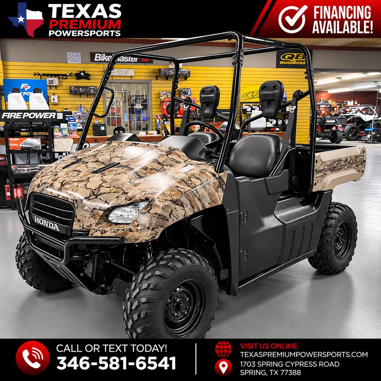2010 Honda BIG RED 4X4 EFI UTV/Utility ATV