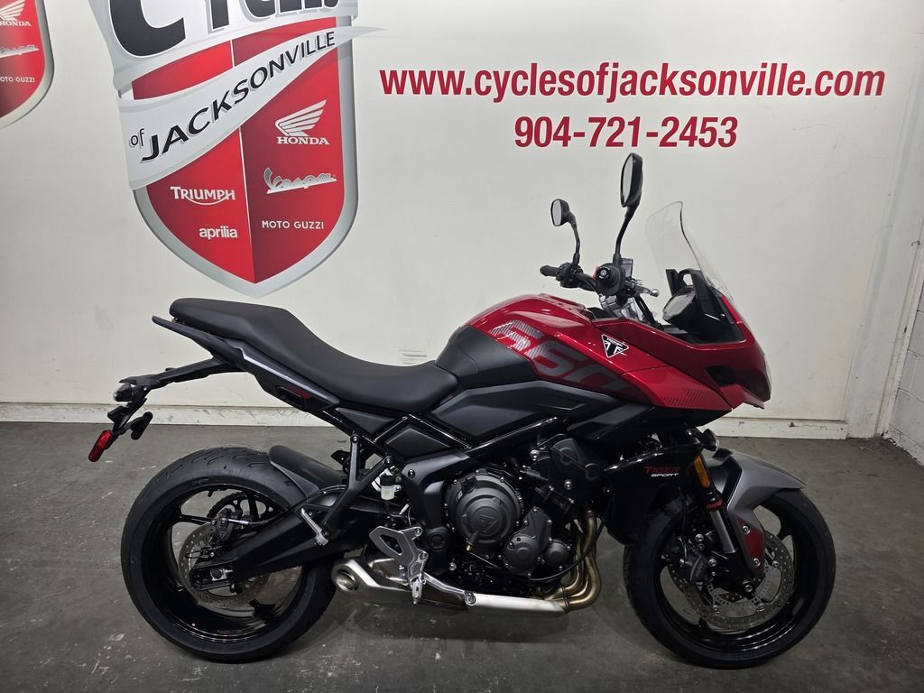 2025 Triumph Tiger Sport 660 Carnival Red 660 in Jacksonville, FL