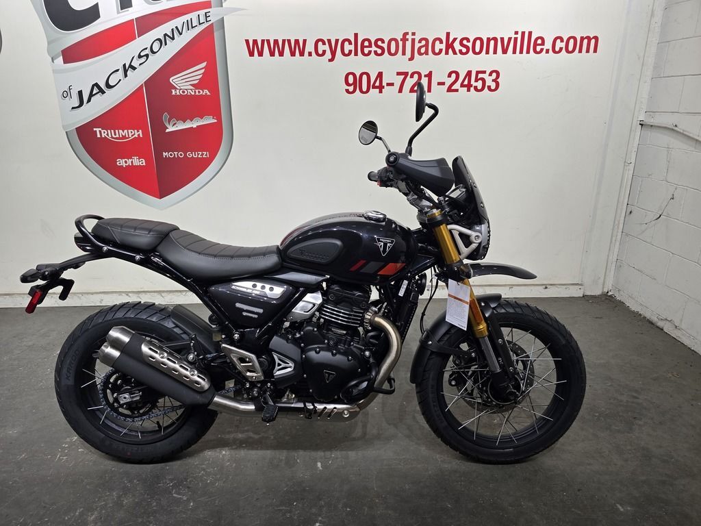2026 Triumph Scrambler 400 XC Storm Grey 400 XC in Jacksonville, FL