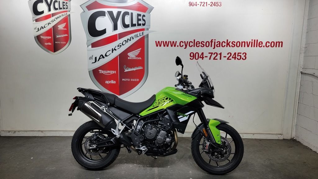 2025 Triumph Tiger 850 Sport Roulette Green / Jet Black in Jacksonville, FL