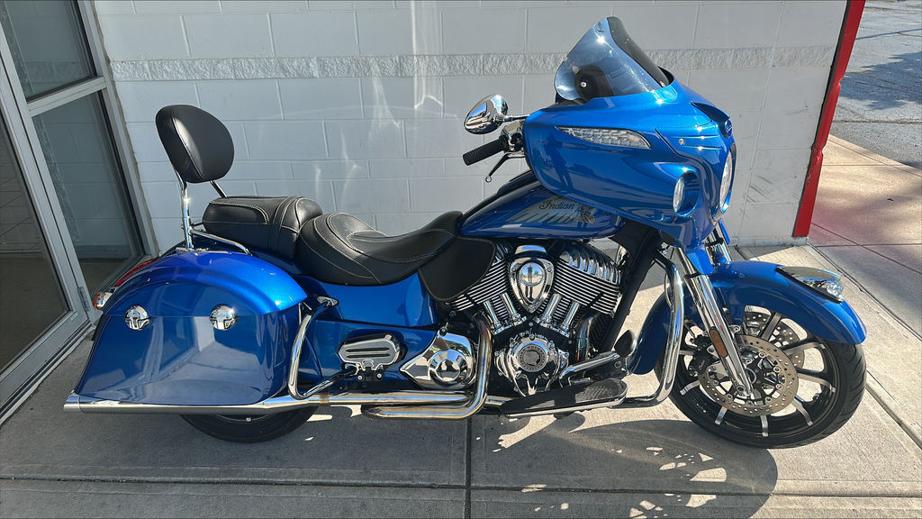 2018 Indian Motorcycle® Chieftain® Limited ABS Brilliant Blue LIMITED in Heath, OH