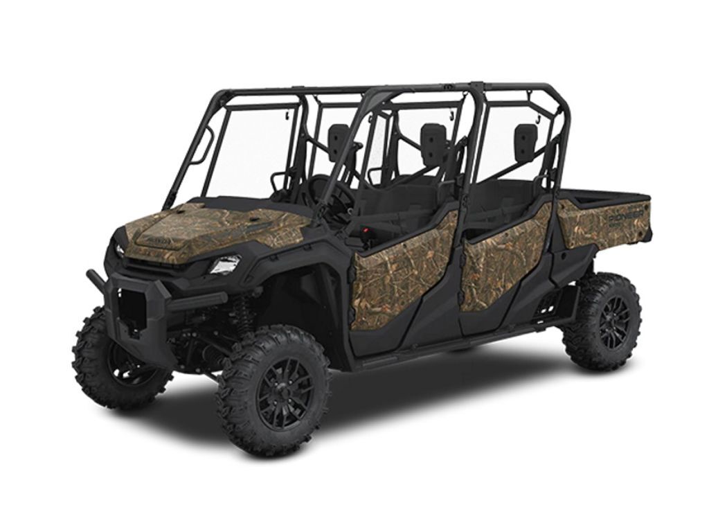 2023 Honda® Pioneer 1000-6 Deluxe Crew Camo in heath OH