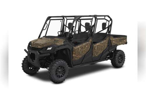 2023 Honda® Pioneer 1000-6 Deluxe Crew Camo in heath OH