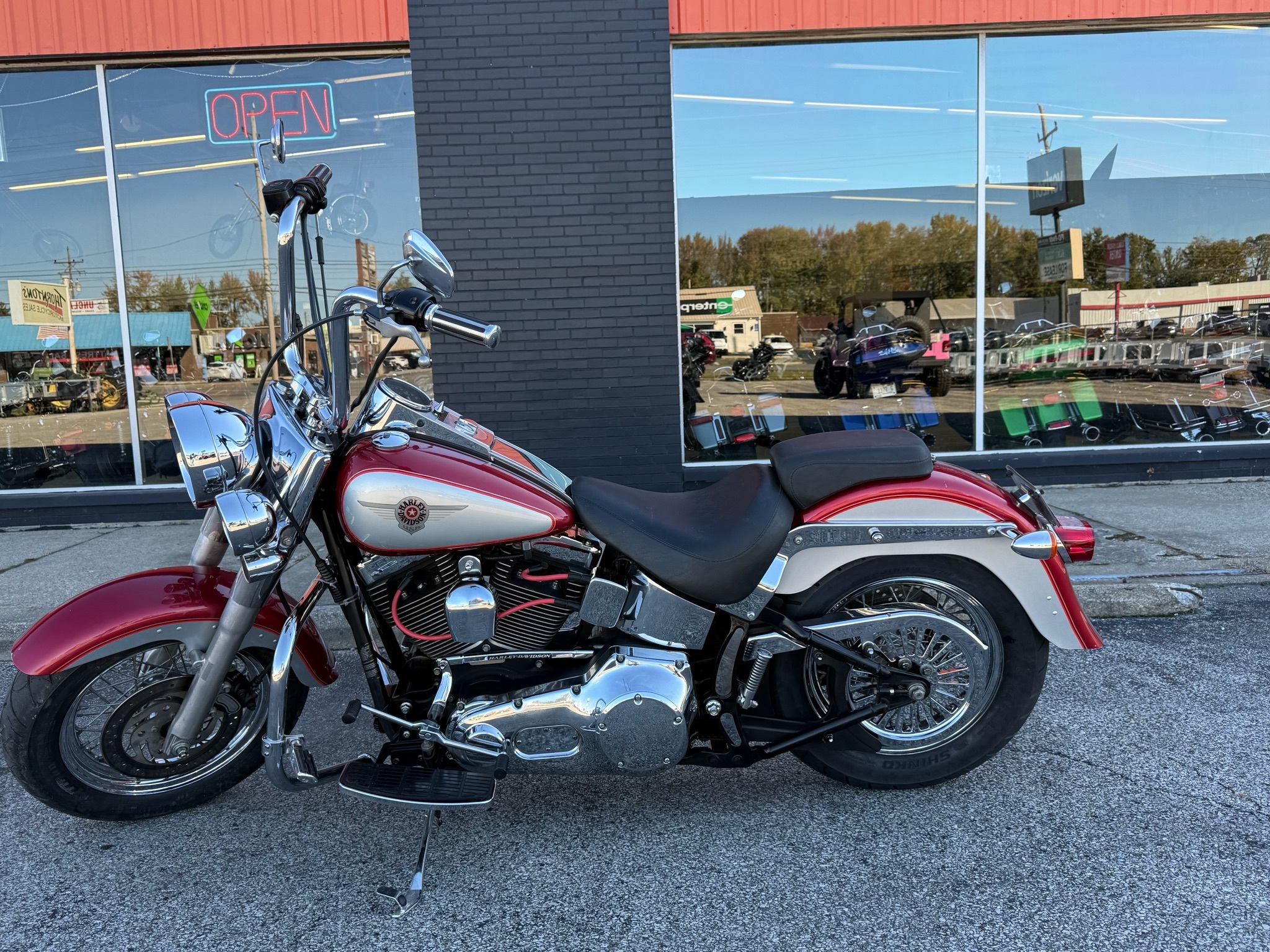 2004 Harley-Davidson FLSTF/FLSTFI Fat Boy® in Madison, IN