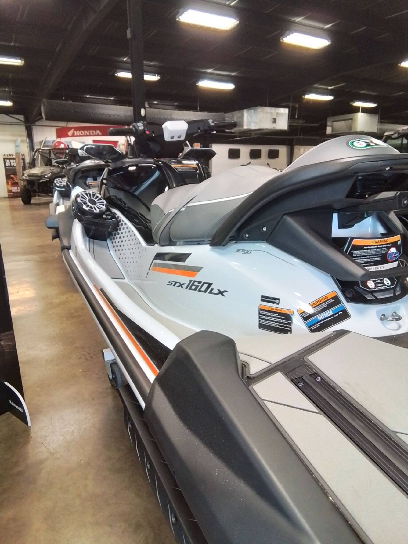 A photo of this 2026 Kawasaki Jet Ski® STX® 160LX