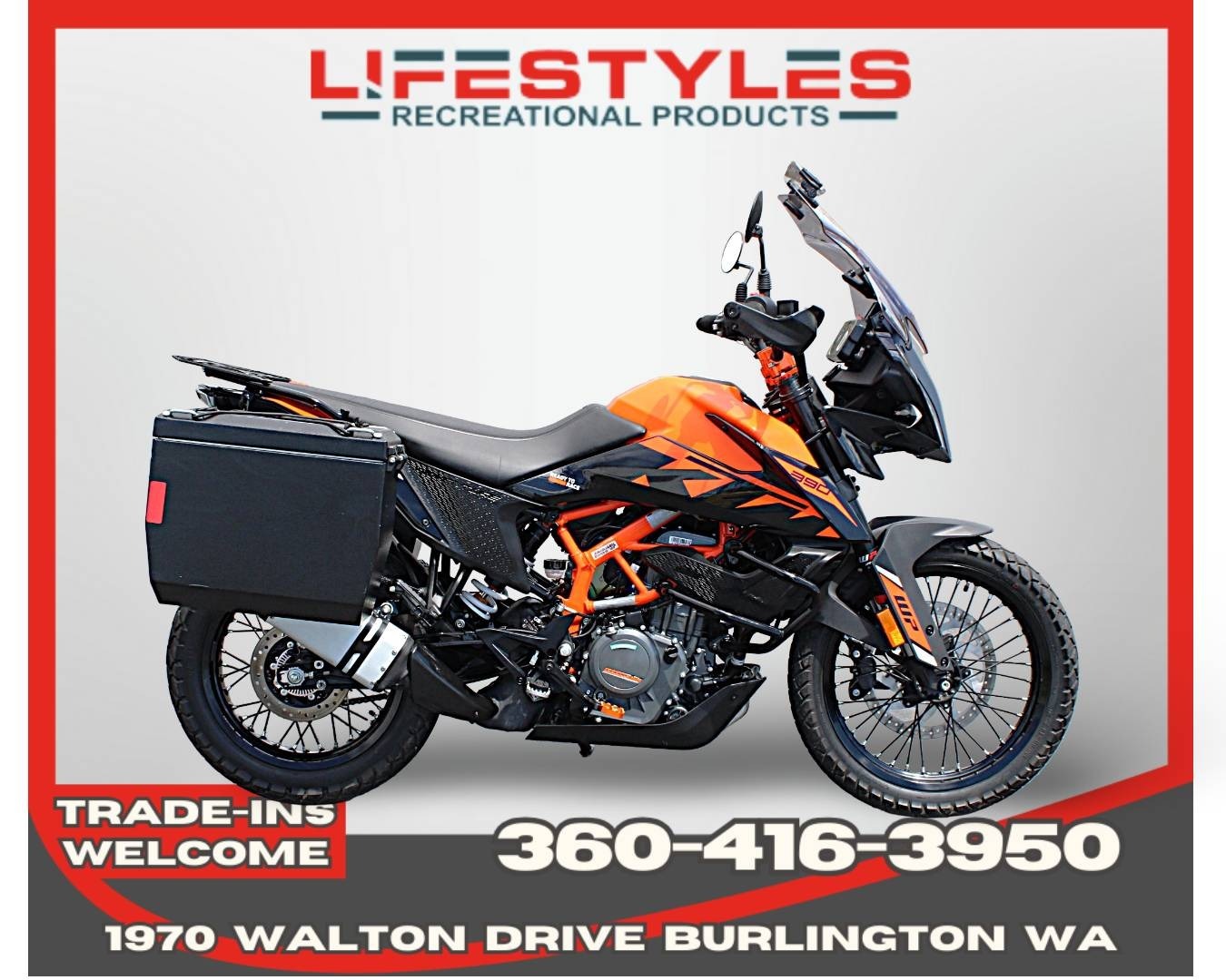 2024 KTM 390 Adventure ADVENTURE in Burlington, WA