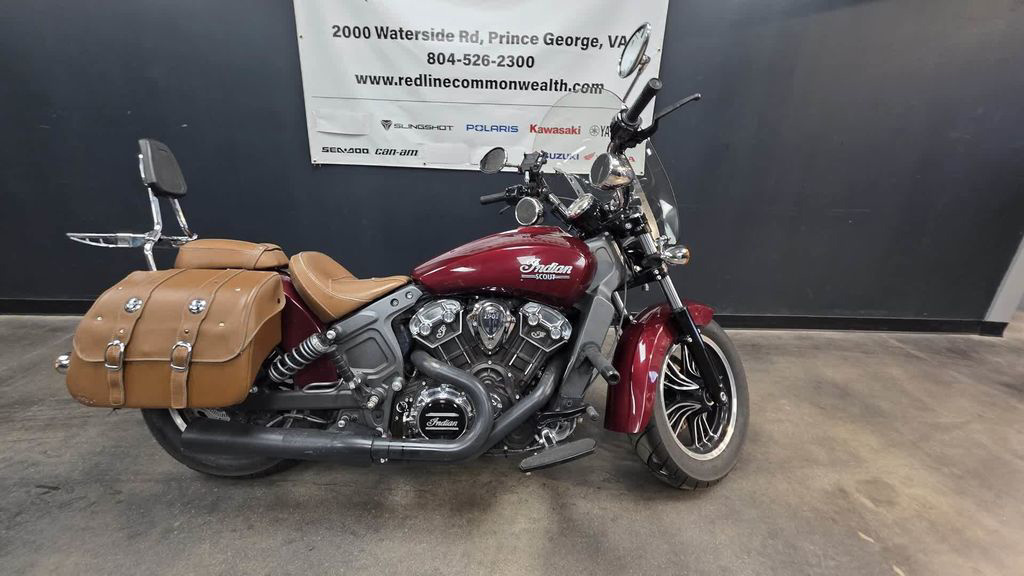 2018 Indian Scout Icon ABS Sunblaze Orange BASE in Prince George, VA