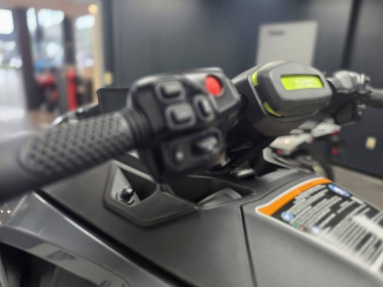 A photo of this 2026 Sea-Doo RXT-X 325 Ice Metal Manta Green