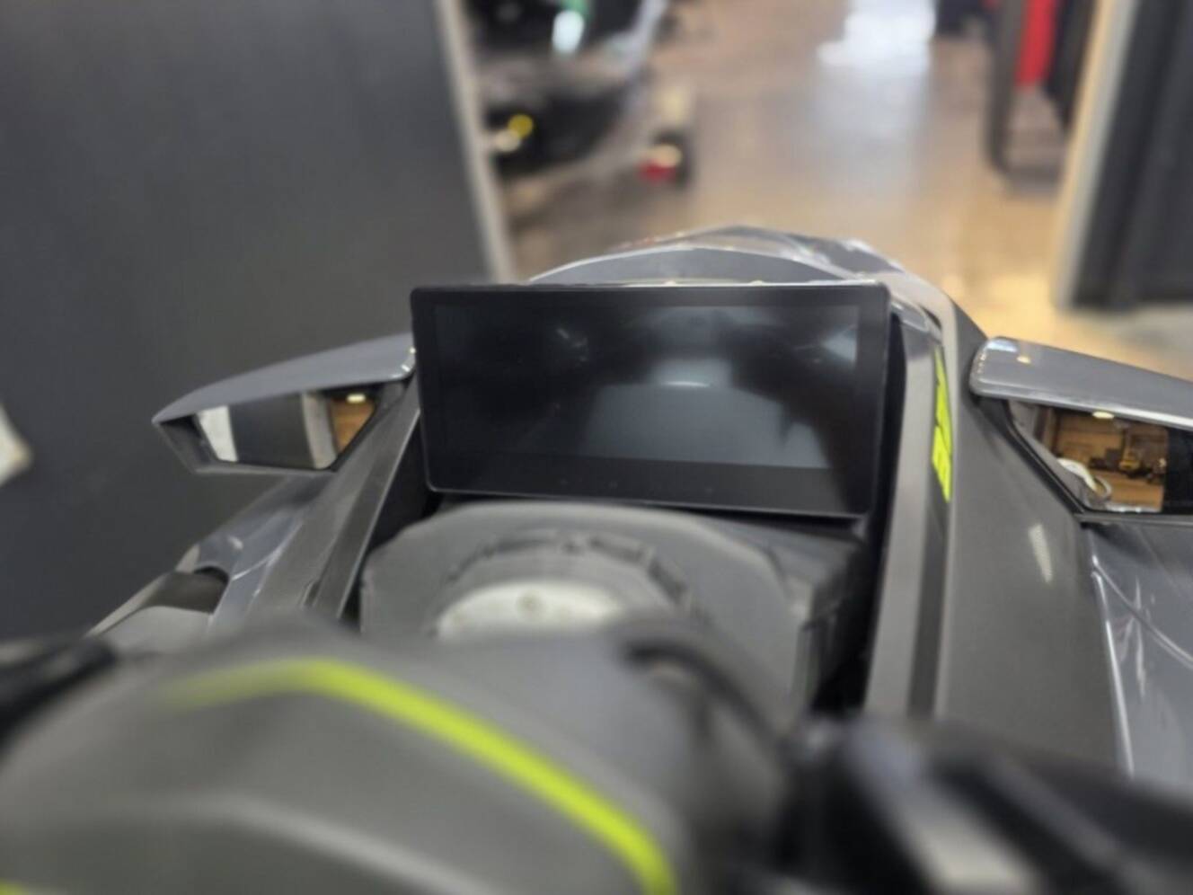 A photo of this 2026 Sea-Doo RXT-X 325 Ice Metal Manta Green