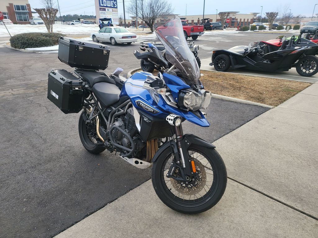 2017 Triumph Tiger Explorer XCX Lucerne Blue EXPLORER XCX in Prince George, VA