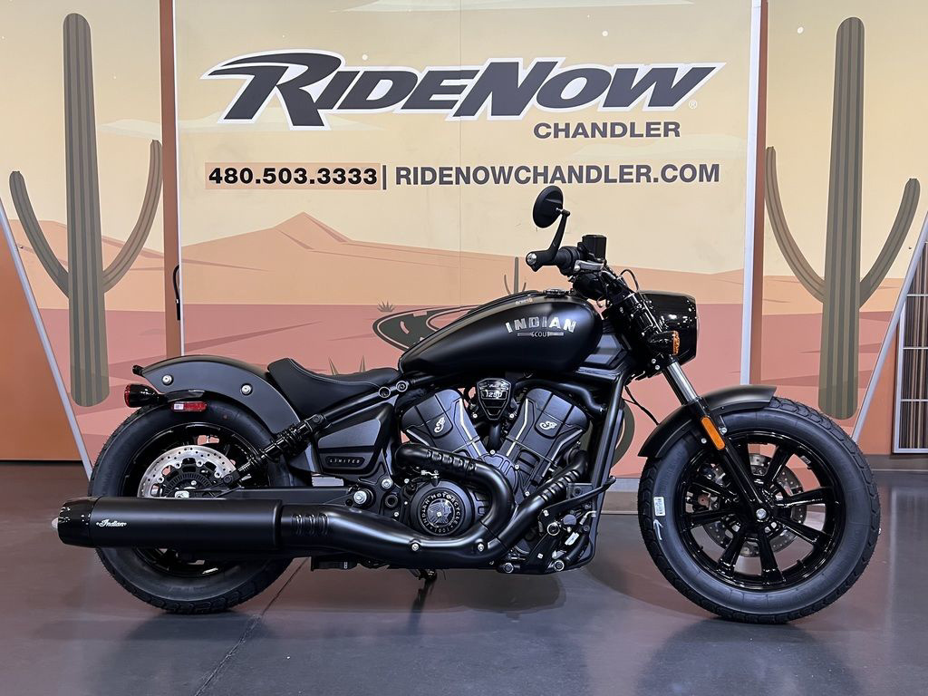 2026 Indian Scout Bobber Limited +Tech Black Smoke LIMITED + TECH in Chandler, AZ