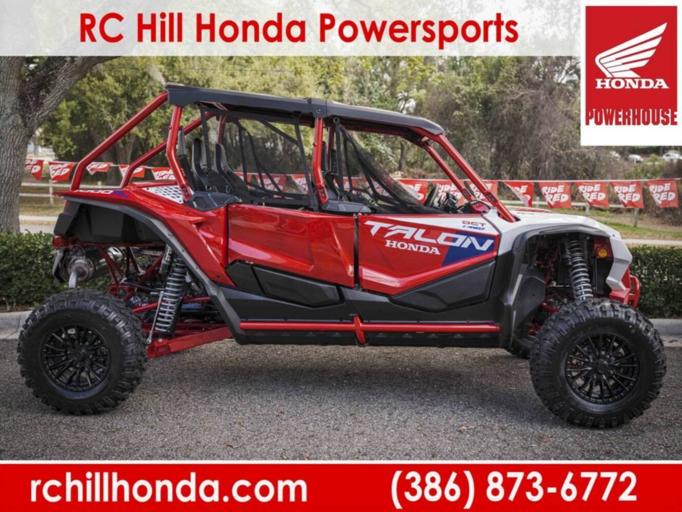 A photo of this 2026 Honda® Talon 1000R-4 FOX Live Valve