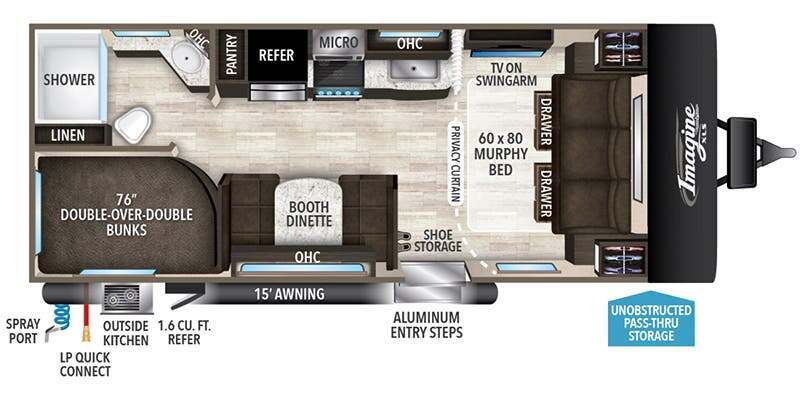 2020 Grand Design IMAGINE 21BHE in elizabetown PA
