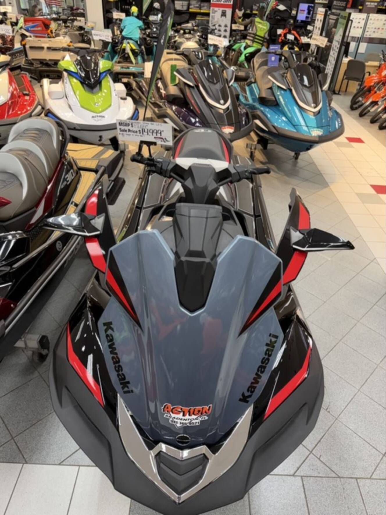 A photo of this 2025 Kawasaki Ultra® 160LX-S