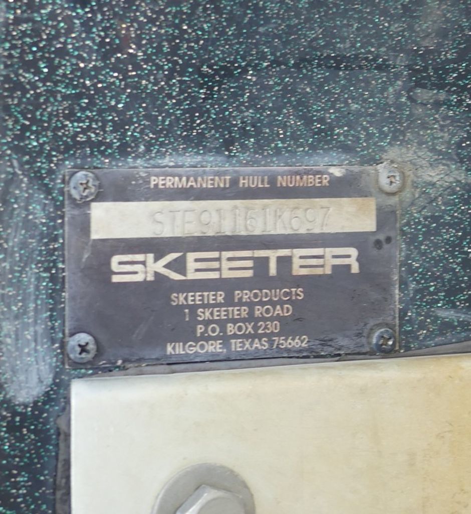 Used 1997 Skeeter ZX185C ZX250 For Sale in Grand Prairie, TX