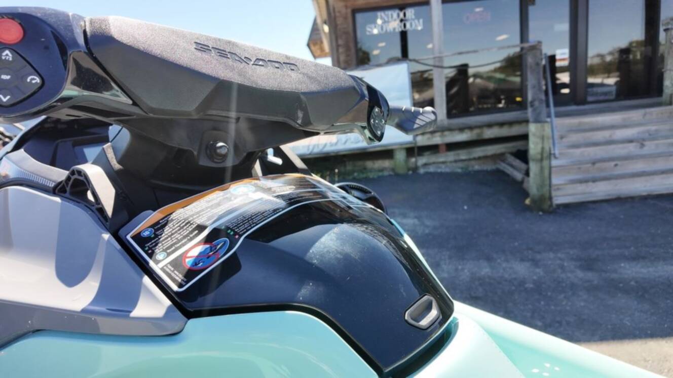 A photo of this 2024 Sea-Doo Wake 170 BRP Premium Audio, iDF, iBR
