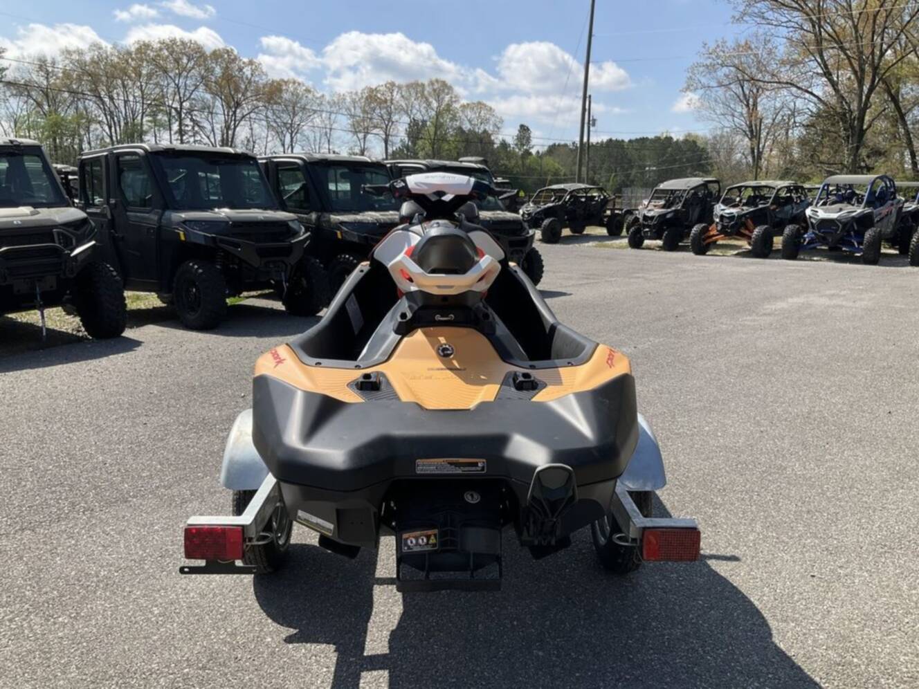 A photo of this 2026 Sea-Doo Spark for 3 Rotax® 900 ACE - 90 CONV with IBR an