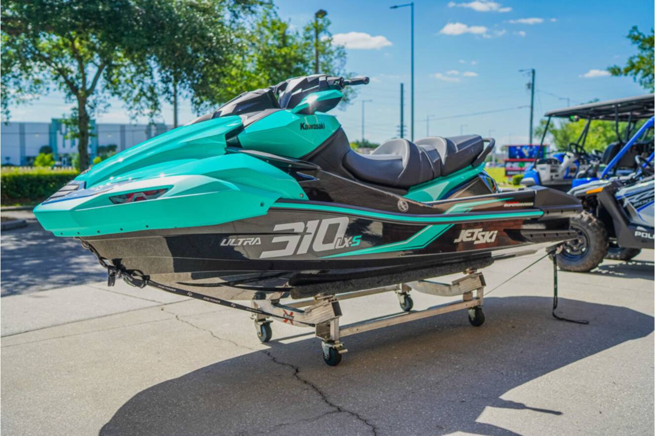 A photo of this 2026 Kawasaki Jet Ski® Ultra® 310 LX-S