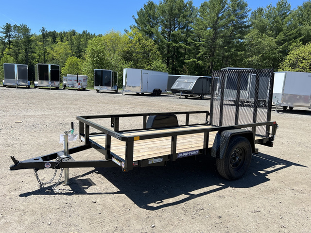 2026 SURE-TRAC 5x10 Powder Coated 3K Tube Top Utility Trailer w/Rear R in Turner, ME