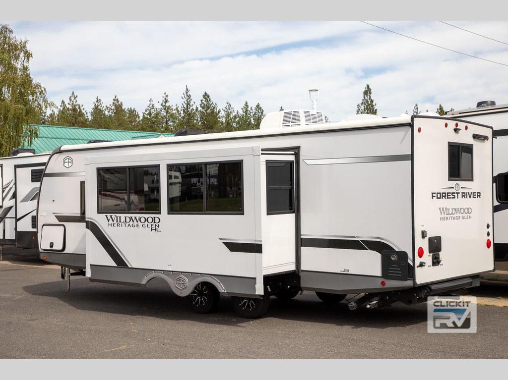New 2025 Forest River RV Wildwood Heritage Glen Hyper-Lyte 25RBHL