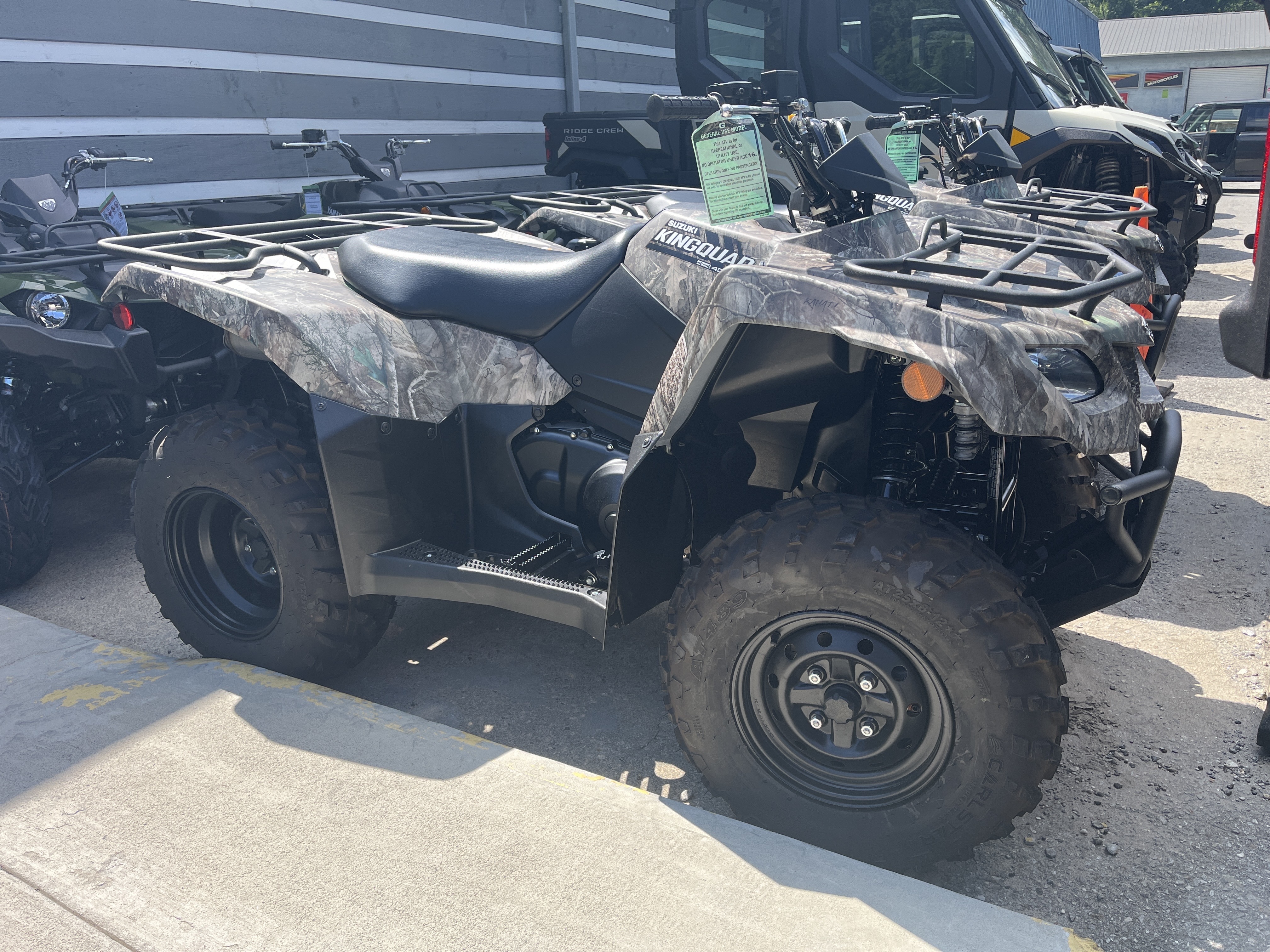2025 Suzuki KINGQUAD 400ASI BASE in waynesville NC