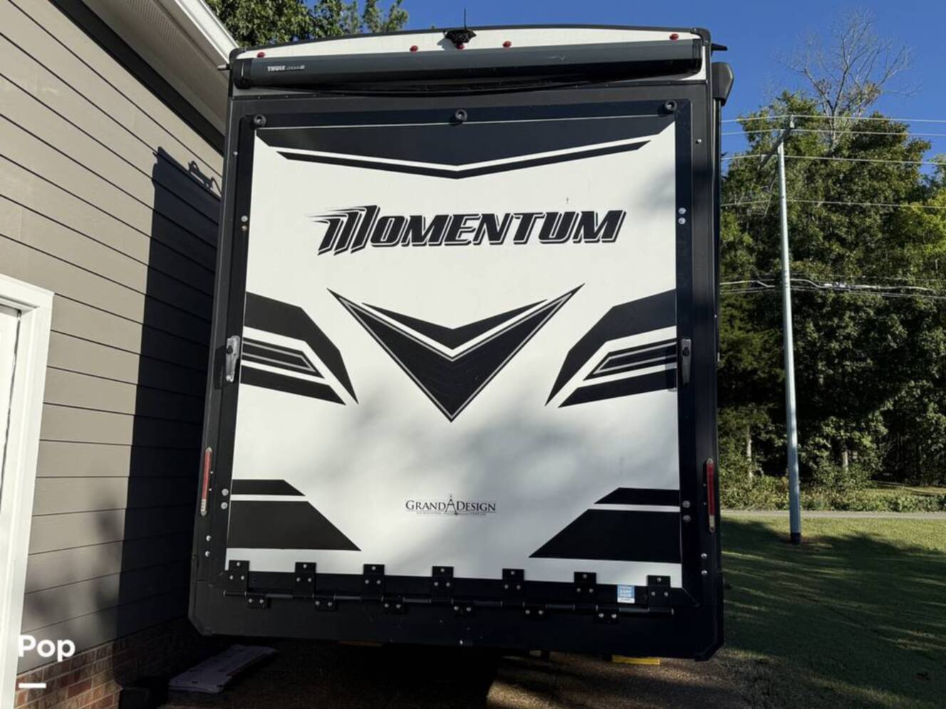 A photo of this 2023 Grand Design Momentum 410TH