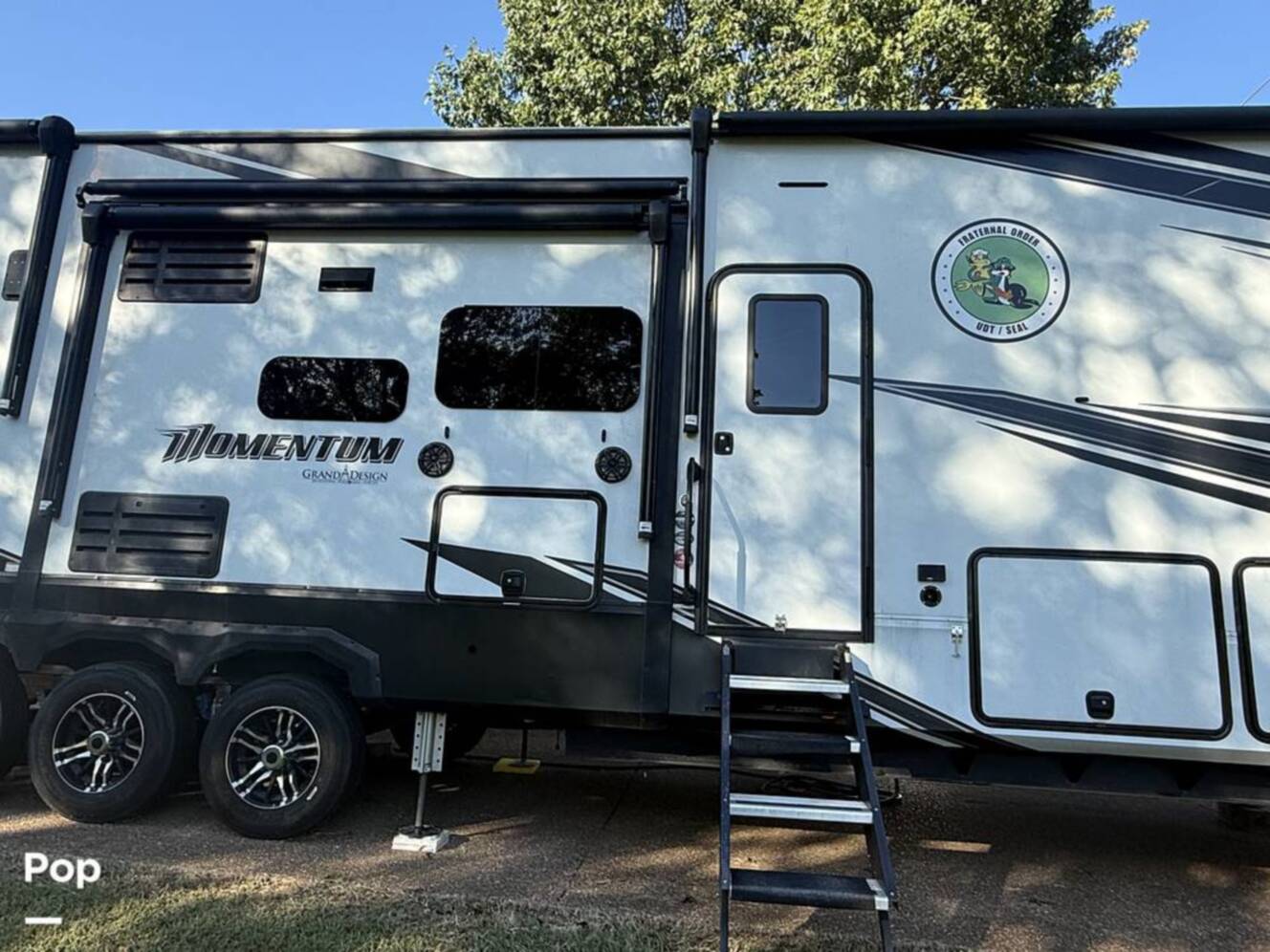 A photo of this 2023 Grand Design Momentum 410TH