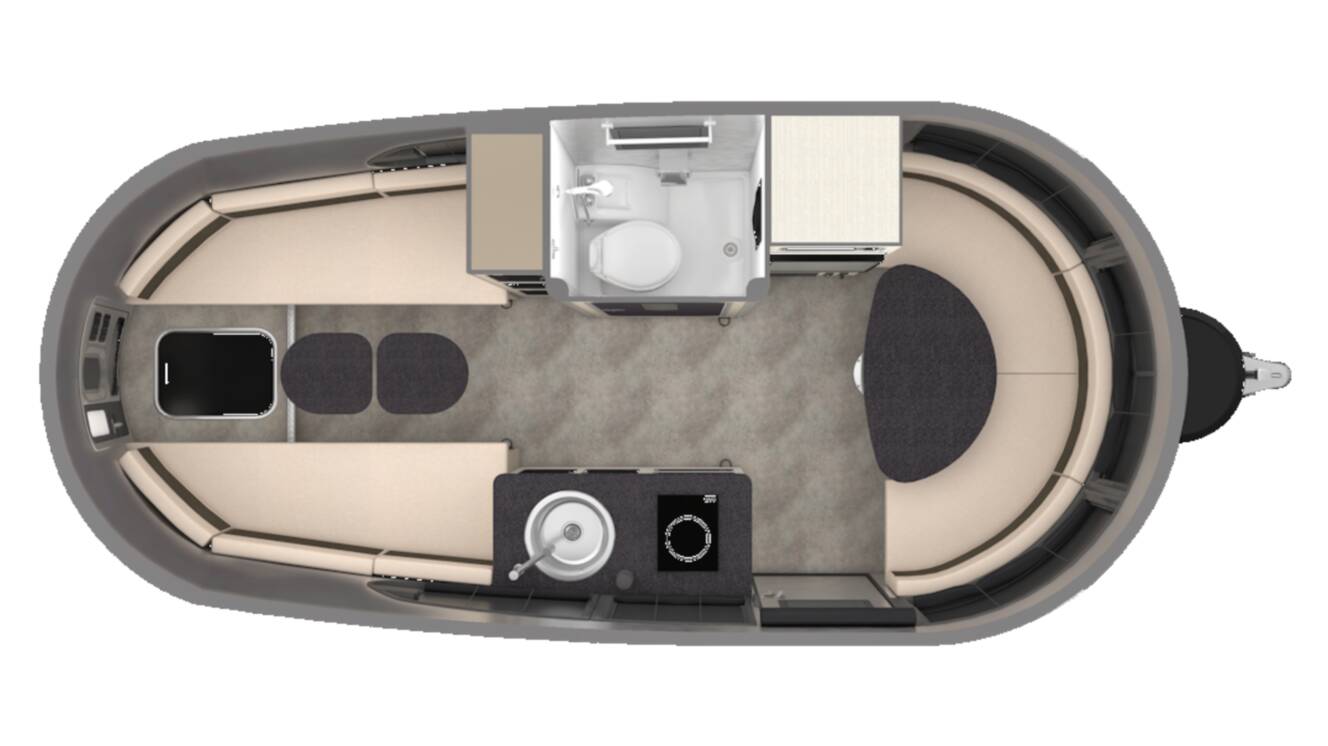 A photo of this 2026 Airstream Basecamp Xe 20Xe