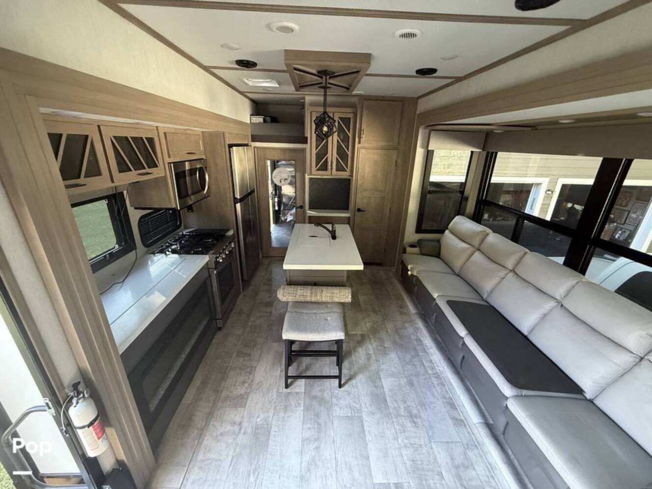 A photo of this 2023 Grand Design Momentum 410TH