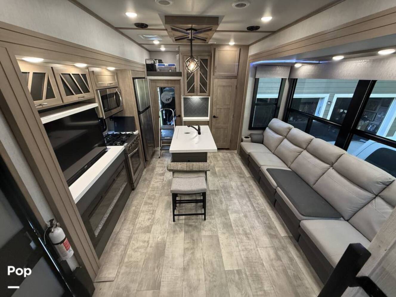 A photo of this 2023 Grand Design Momentum 410TH