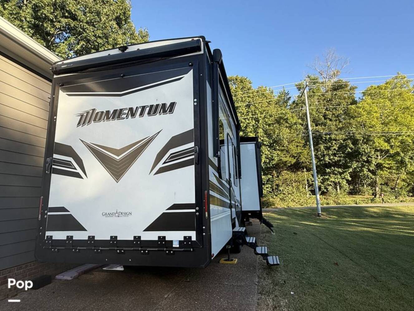 A photo of this 2023 Grand Design Momentum 410TH