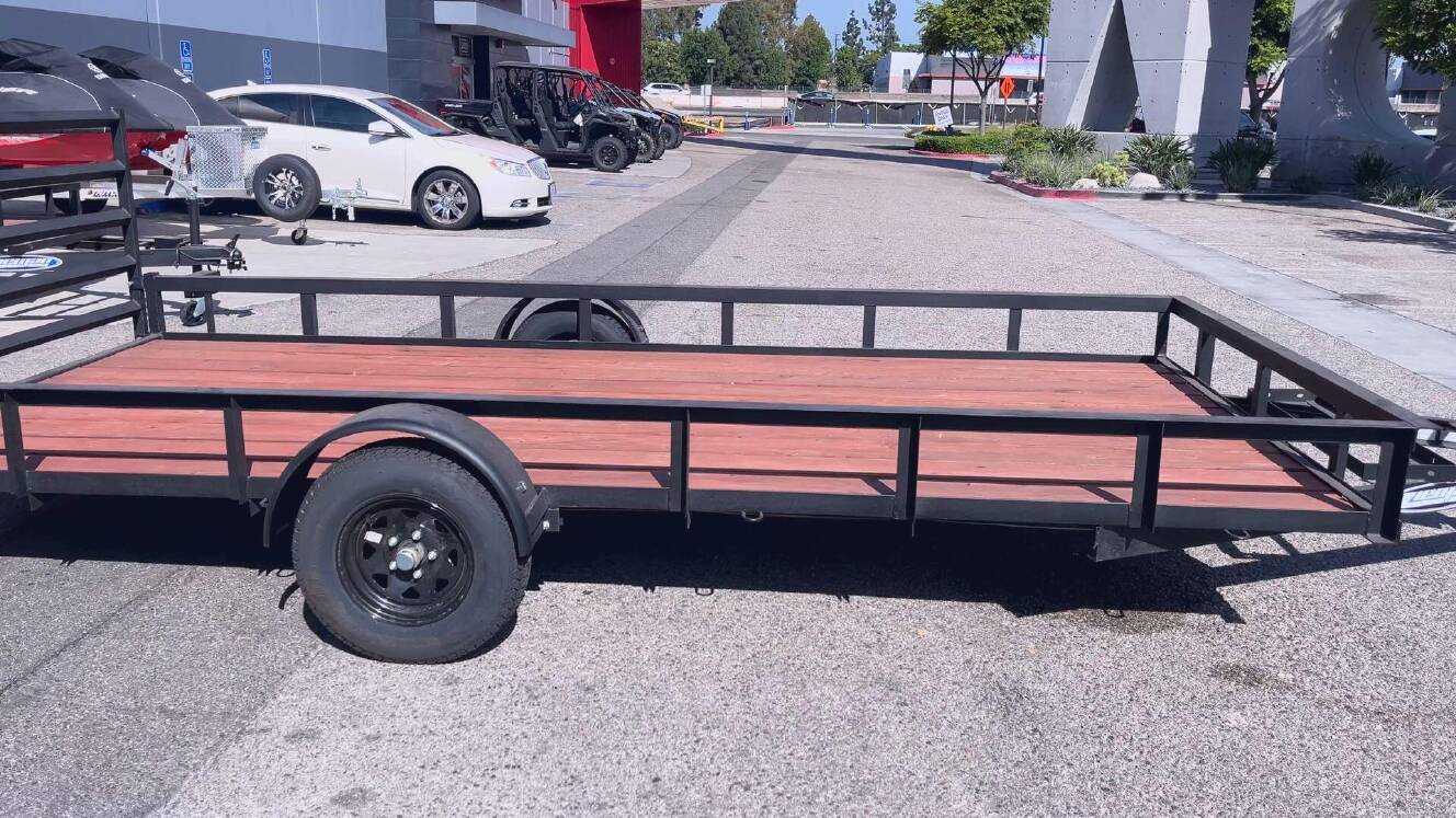 A photo of this 2026 Zieman F714 FLATBED TRAILER