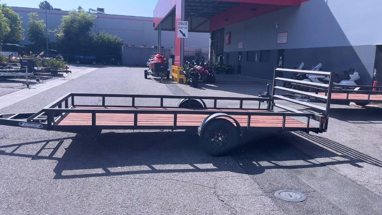 A photo of this 2026 Zieman F714 FLATBED TRAILER