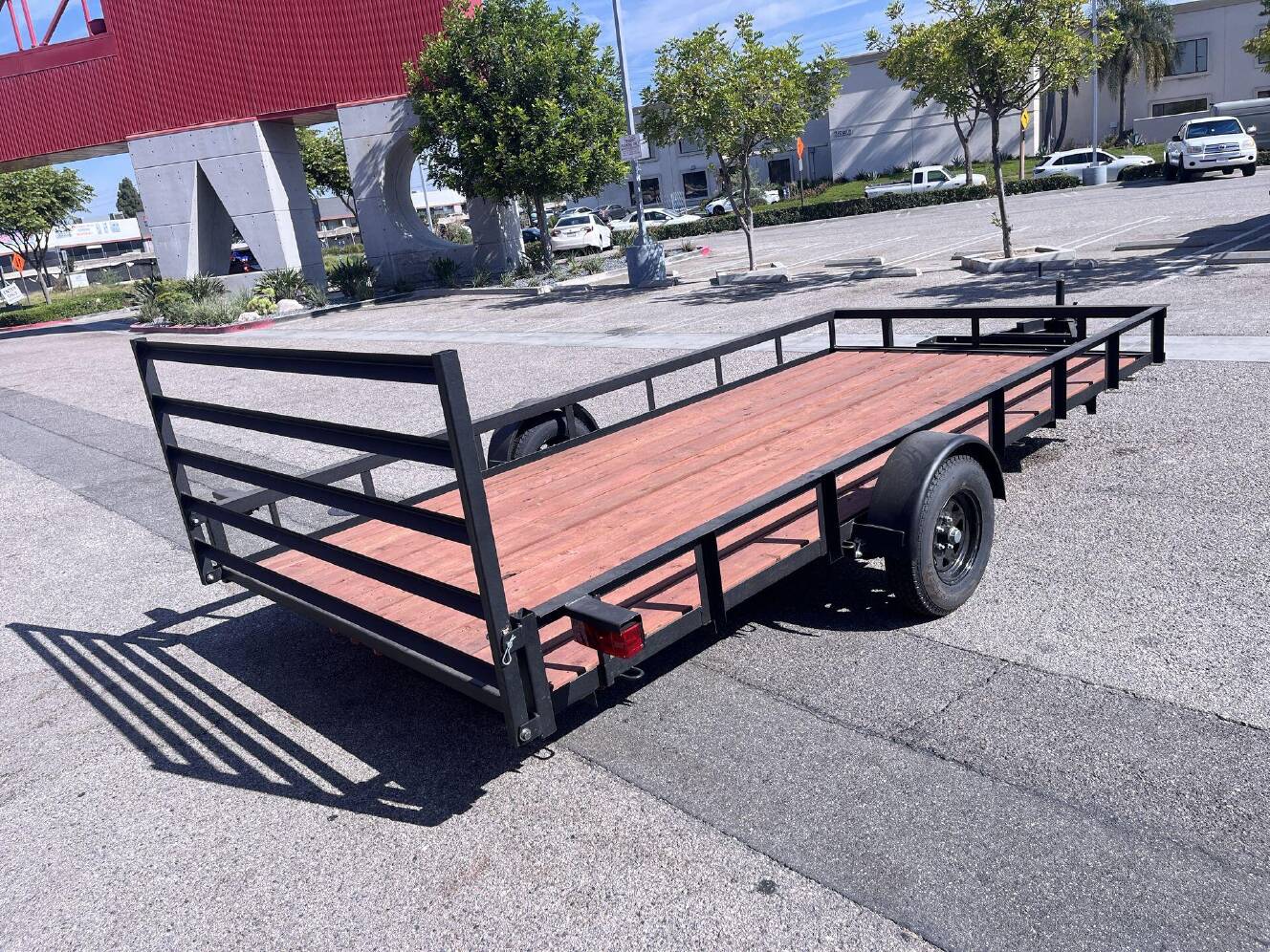 A photo of this 2026 Zieman F714 FLATBED TRAILER