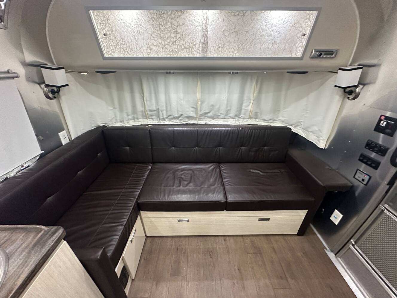 A photo of this 2019 Airstream International Serenity 28RB Queen
