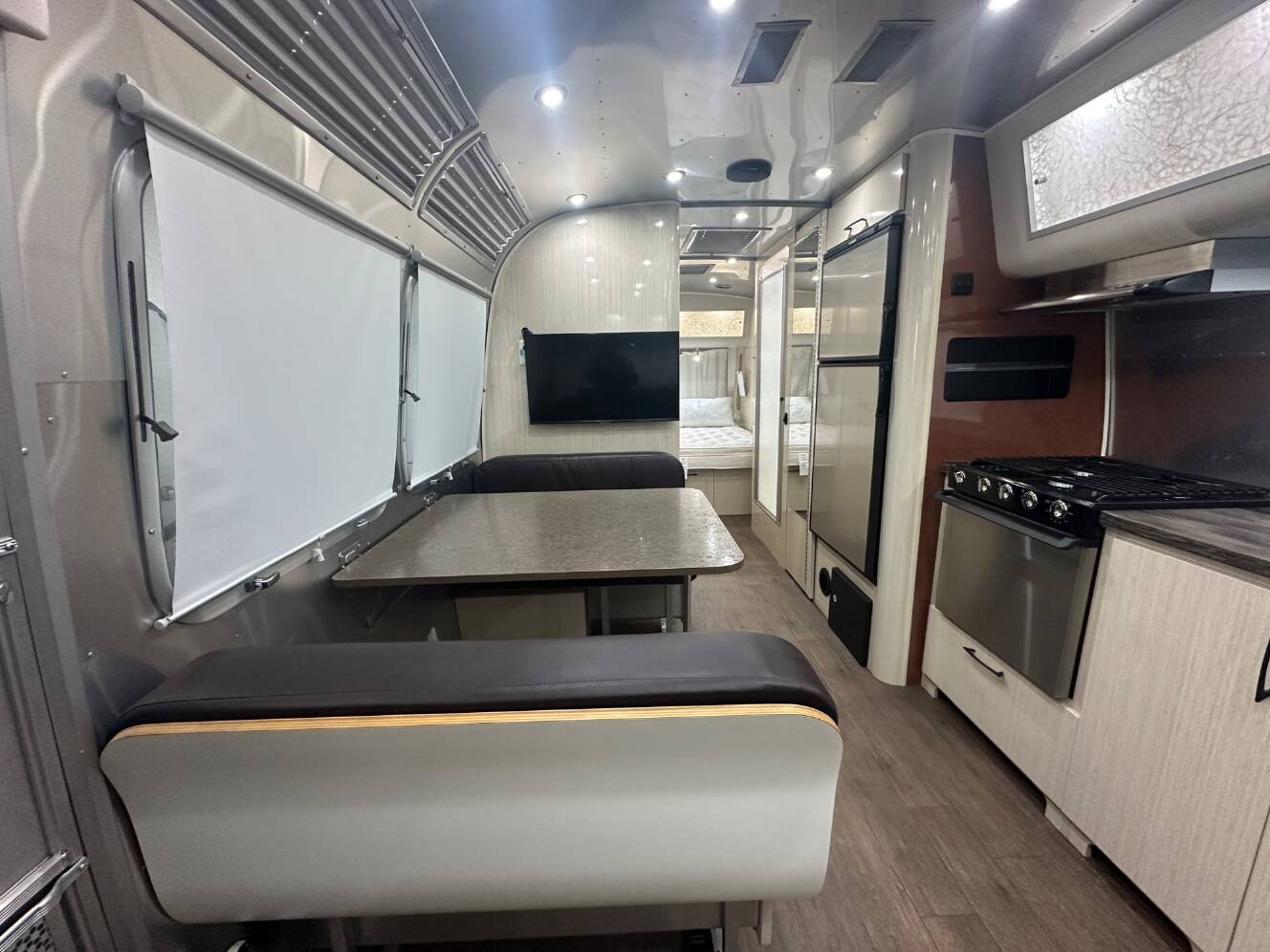 A photo of this 2019 Airstream International Serenity 28RB Queen