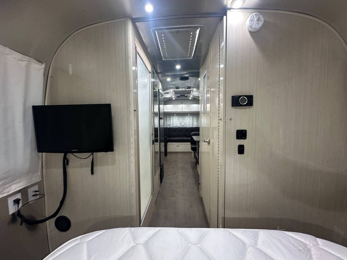 A photo of this 2019 Airstream International Serenity 28RB Queen