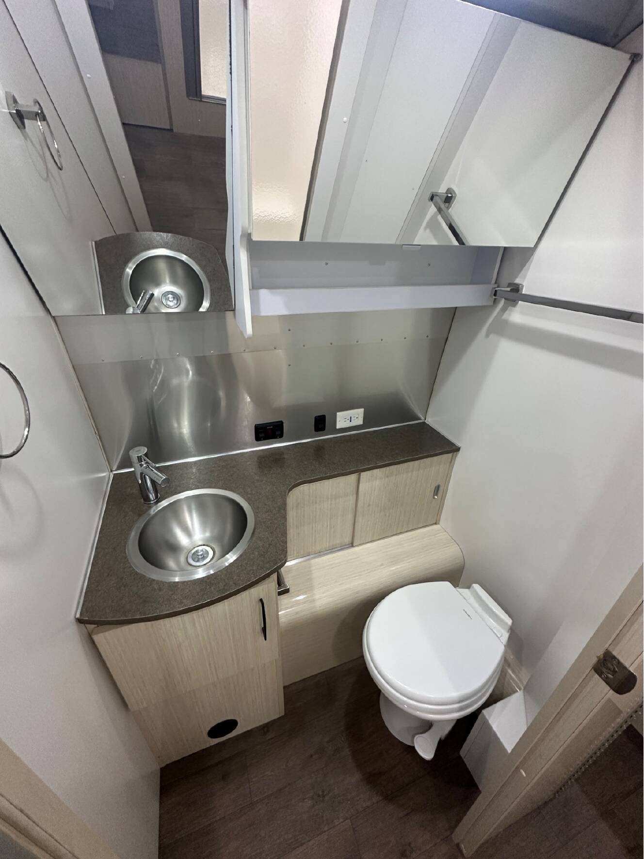 A photo of this 2019 Airstream International Serenity 28RB Queen