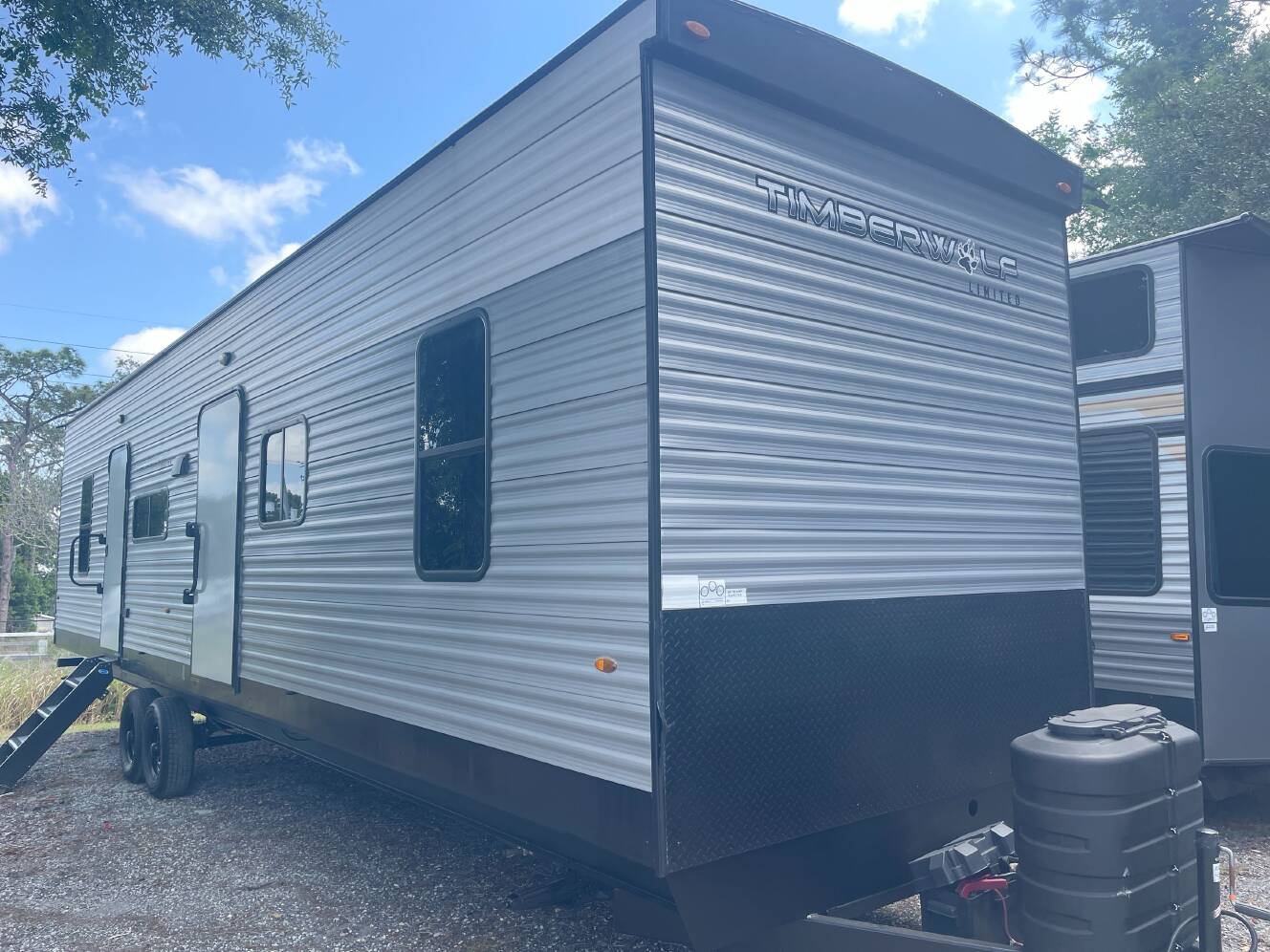 A photo of this 2023 Forest River TIMBERWOLF 36FBOP