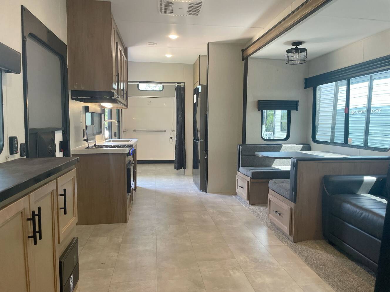A photo of this 2023 Forest River TIMBERWOLF 36FBOP